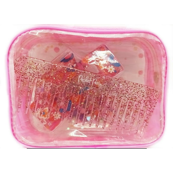 Packed Party Hair Party 4 PC Accessory Set with Confetti Bag