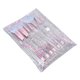 thumbnail image 1 of Juego de 7 Uds de brochas de maquillaje, brochas para colorete en polvo sueltas profesionales, cosmética portátil, Kit de herramientas para maquillaje, brocha azul, 1 of 8