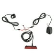 thumbnail image 3 of Front Rear Warning Lights Kit, Electric Bike Headlight Tail Light Sets 4 LED Beads Double Switch  For Cycling, 3 of 8