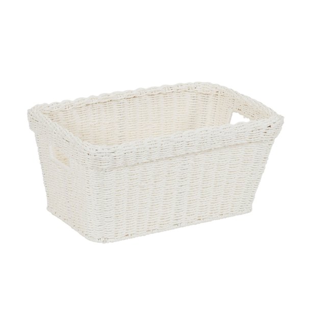Household Essentials White Paper Rope Basket