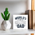 thumbnail image 5 of World's Greatest Dad Desk Decor Wood Box Sign,Cool Father's Day Presents from Daughter, Son - Heartwarming Men Keepsake7"x7", 5 of 6
