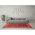 thumbnail image 3 of Ahgly Company Indoor Square Persian Red Traditional Area Rugs, 4' Square, 3 of 4