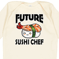 thumbnail image 4 of Inktastic Future Sushi Chef Baby Clothes Boys or Girls Long Sleeve Baby Bodysuit, 4 of 5