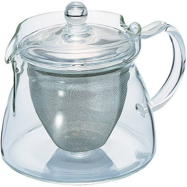 Hario Chacha Kyusu Kaku Pot For Brewing Tea 450 Ml 450 Ml Cd Hario Chacha Kyusu Kaku 450ml Walmart Com