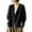 #03 Black, variant on Women's Relaxed Linen Open Cardigan, Casual V-Neck Topper, Loose Fit Summer Coat, Open-Front Pull-on Overcoat for Vacation Casual Loungewear, Pink XL