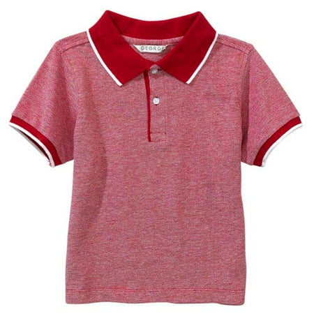 George - Chambray Polo Shirt - Toddler Boys