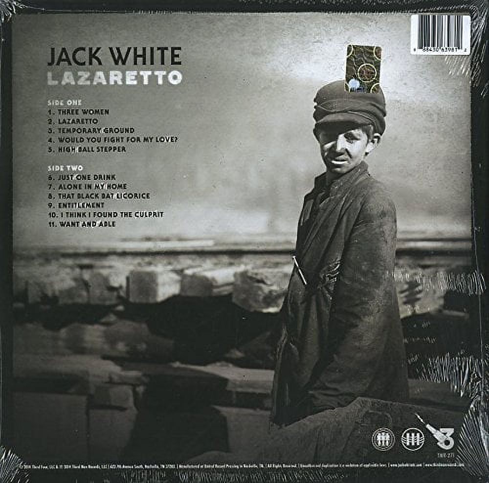 Jack White - Lazaretto - Rock - Vinyl - image 2 of 3