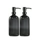 thumbnail image 1 of Dispensador Xtellar De Jabon 2 Kit Vidrio Baño Accesorios Liquido Color Gris, 1 of 5