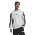 thumbnail image 1 of Adidas Essentials - Sudadera de Forro Polar de 3 Rayas para Hombre, Mediano, Gris, Small, 1 of 6