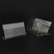 thumbnail image 4 of Inteprter 50 pack/lote tarjetero transparente profesional y funcional para fácil acceso fuerte Decoración del hogar, 4 of 6