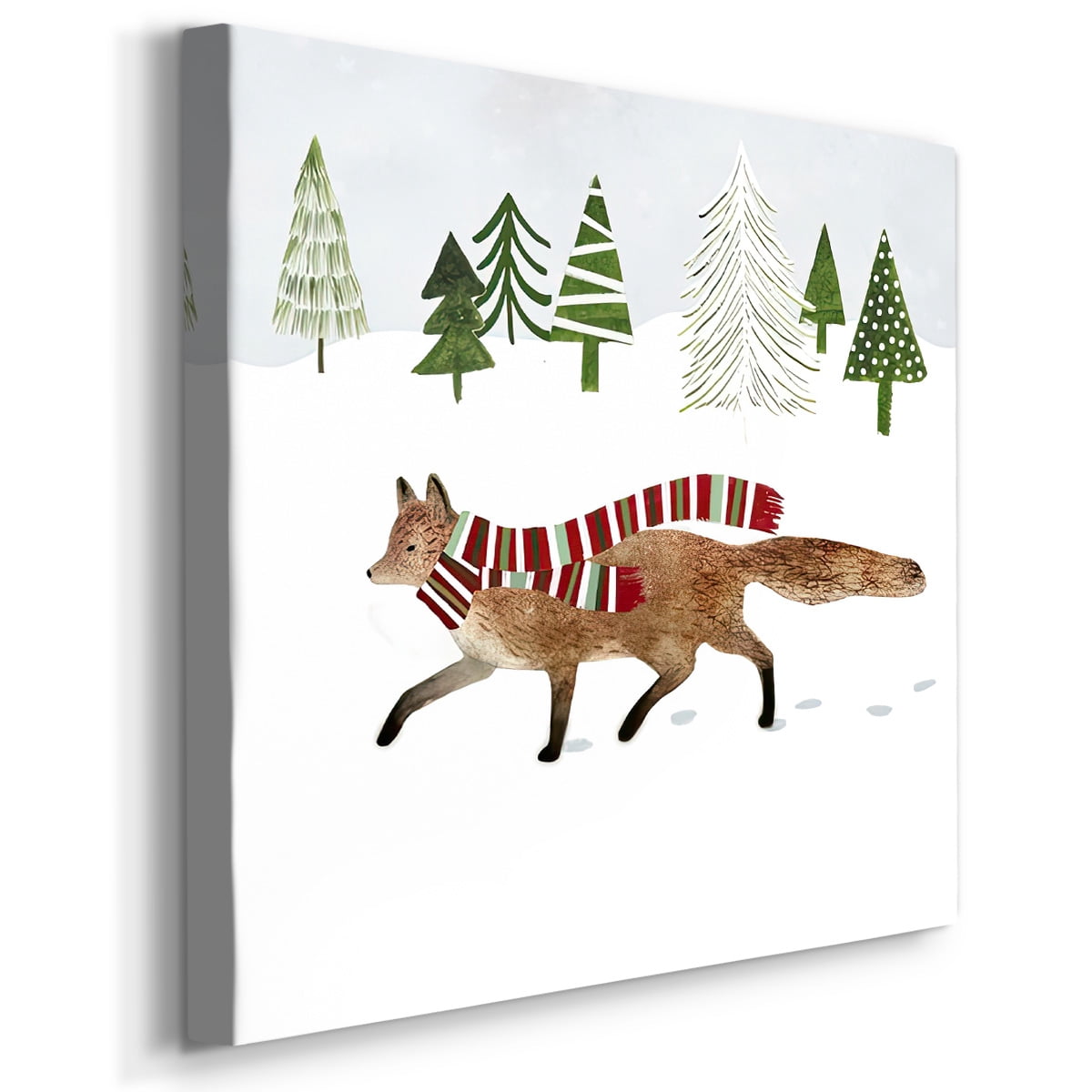 Woodland Christmas II- Gallery Wrapped Canvas