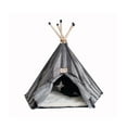 thumbnail image 4 of Armarkat Cat Bed Model C56HBS/SH, Teepee Style with Striped Pattern, 4 of 6