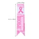 thumbnail image 4 of 2 banderines colgantes con cinta rosa para concienciar sobre la salud de la mujer y el cáncer de mama., 4 of 6
