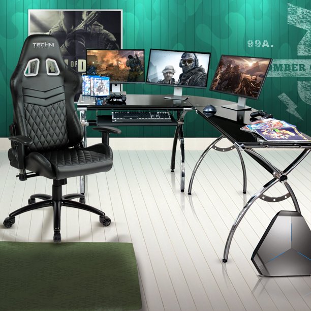 Gaming Desk - Techni Sport Luxor - Walmart.com - Walmart.com