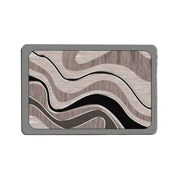 Alfombrilla de baño de diatomita, alfombrilla de baño para absorción de agua, alfombrilla antideslizante para suelo, ducha, entrada, lavabo, alfombra de inodoro de secado rápido para uso doméstico en