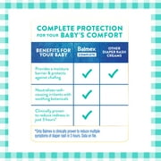 Balmex Complete Protection Baby Diaper Rash Cream, Pediatrician-Recommended, 16oz