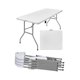 thumbnail image 2 of Set de Mesa plegable Beckon Polietileno 1.8M + 4 sillas Plegables heavy duty, 2 of 11