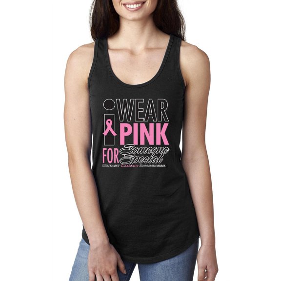 IWPF - Women's Racerback Tank Top, up to Women Size 2XL - I Wear Pink for Someone Special