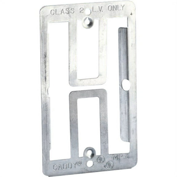 Nvent Caddy Communication Bracket, 1 Gang, Steel, - Box Type MP1