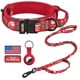 thumbnail image 1 of Collar táctico para perros DAGANXI ajustable de nailon con asa XL, 1 of 6