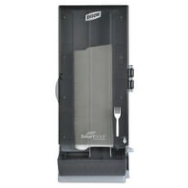Dixie SSFPD120 10 in. x 8.78 in. x 24.75 in. SmartStock Utensil Fork Dispenser - Smoke