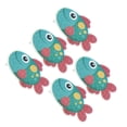 thumbnail image 3 of 5 pegatinas con diseño de peces de dibujos animados para bañera, antideslizantes, para uso en el hogar y el dormitorio., 3 of 6