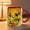 Red, variant on 11Oz Floral Mug Featuring Sunflower & Butterfly - Yellow Ceramic Coffee Cup