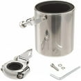 thumbnail image 4 of Diamond Plate Stainless Steel Motorcycle Cup Holder, 4 of 4