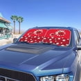 thumbnail image 2 of Binienty 2 PCS Sun Shade for Car Windshield Ladybug Print Automotive Windshield Sun Protectors 2 Piece UV-Blocking Front Window Sunshades Auto Interior Protector, 2 of 7