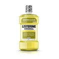 thumbnail image 4 of Listerine Original Oral Care Antiseptic Mouthwash with Germ-Killing Formula to Fight Bad Breath, Plaque and Gingivitis, 1 L, 4 of 14