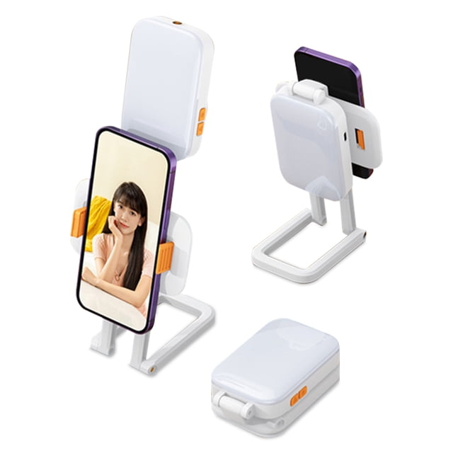 Mobile Phone Selfie Fill Light Beauty Portable Lamp USB Operated for Laptop PC Monitor Video Meeting Makeup Live Show