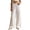 C-White397, variant on DHFJKG Womens High Waist Wide Leg Pants Summer Lightweight Elastic Waist Relaxed Fit Pleated Flowy Palazzo Beach Vacation Clothes Trendy Trousers