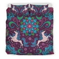 thumbnail image 3 of Juego de cama Escocia Unicornio y Flor Mandala Boho, 3 of 3
