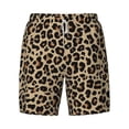 thumbnail image 4 of Lsque Mens Swim Trunks Leopard Print-1 Pattern - Bathing Suit Compression Liner - Beach Swim Shorts Swimwear - (S-3XL) - Stretch Quick Dry -Medium, 4 of 9