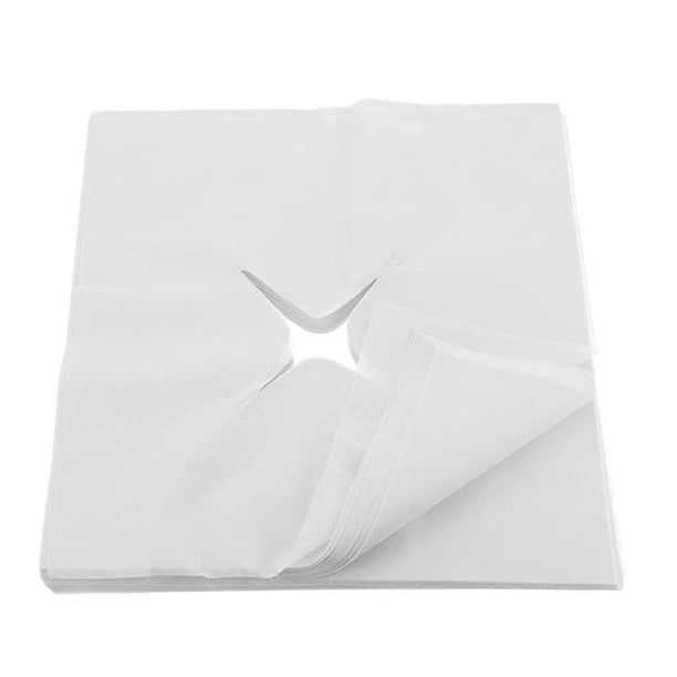 Mesa De Masaje De Una Sola Vez, Almohadilla Facial De 35X35Cm, Cubierta De Mesa De Masaje Para Spa, Almohadillas Faciales Para Cama De Masaje Slaon De Belleza Profesional 200 Uds. Vogacara CE006828-00