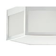 thumbnail image 7 of JONATHAN Y Minimo 15.75" Hexagon Metal/Frosted Glass LED Flush Mount, Chrome, 7 of 7