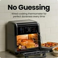thumbnail image 6 of Chefman 12 Qt. Air Fryer 5 Functions w/ Integrated Smart Thermometer, 28 Presets, Black, 6 of 12