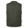 thumbnail image 4 of Honeeladyy Discount Mens Fishing Vest Utility Workweight Safari Travel Hunting Waistcoat,Multi Pockets,Hiking Camping Photography, 4 of 7