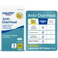 Equate Loperamide Tablets for Diarrhea, 2 mg, 24 Count