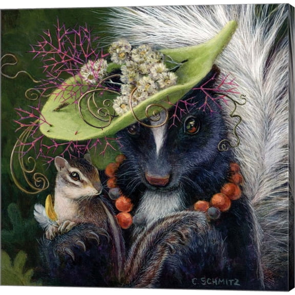Great Art Now The Hat Maker by Carolyn Schmitz, Canvas Wall Art, 12W x 12H