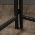 thumbnail image 5 of Pemberly Row Mid-Century Wood and Metal L-Shape Desk in Smoked Oak, 5 of 10