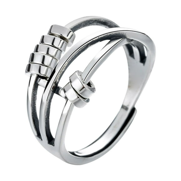 Toys Anxiety Ring Fidget Ring Women Spinner-Rings Anxiety Fidget Ring Anxiety Ring