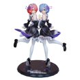 thumbnail image 2 of Figura de acción de los gemelos Rem & Ram Re:ZERO Starting Life in Another World, juguete de colección, 25cm Gong Bohan LED, 2 of 2