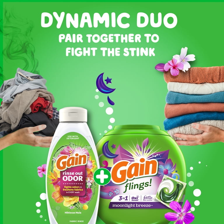 Gain flings! ジェルボール ボーナスパック＋10個70個入り×2 Gain Flings 3-in-1 Oxi Boost Febreze Laundry Detergent Pacs