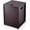 Black-Imitation Rattan, variant on Outdoor Propane Tank Cover - 20 lbs Tank Side Table with Storage, Dual Function for Gas Fire Pit, Grill, Griddle & Stoves- Black