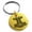 Gold, variant on Stainless Steel Mjolnir Thor's Black Skull Hammer Engraved Small Medallion Circle Charm Keychain Keyring