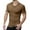 Brown, variant on Men's British Style Birkneck T Shirt Casual Loose Fit Breathable Short Sleeve Tee for Sports and Daily Wear Men's Oversized Tshirts Workout T-Shirt