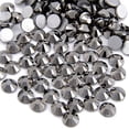 thumbnail image 2 of NCB 3000pcs Flatback Round Glass Nail Art Rhinestones Crystal for DIY Making Accessories Shoes, Clothes, Face Art, Bags, Manicure (Jet Hematite, SS3 3000pcs), 2 of 2