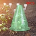 thumbnail image 3 of koolsoo 12 Pieces Garden Cloches for Plants, Small Protector, Reusable, Transparent Bell, 3 of 7