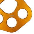 thumbnail image 3 of LYMAYTER 4-Hole Rigging Plate 30KN Aluminum Alloy Force Plate Mountaineering Adventure Expansion Rope Splitter Lightweight Rigging Gear, 3 of 8